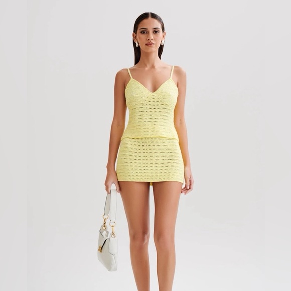 Meshki Knit Crochet Rhinestone Set - Picture 2 of 4